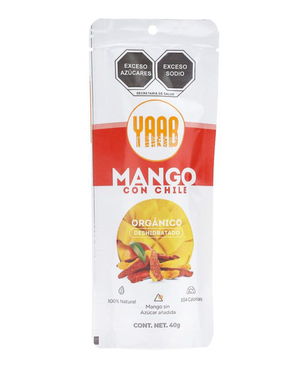Mango Deshidratado Yabb Enchilado 40g