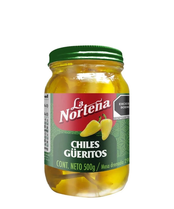 CHILES LA NORTENA GUERITOS 500G