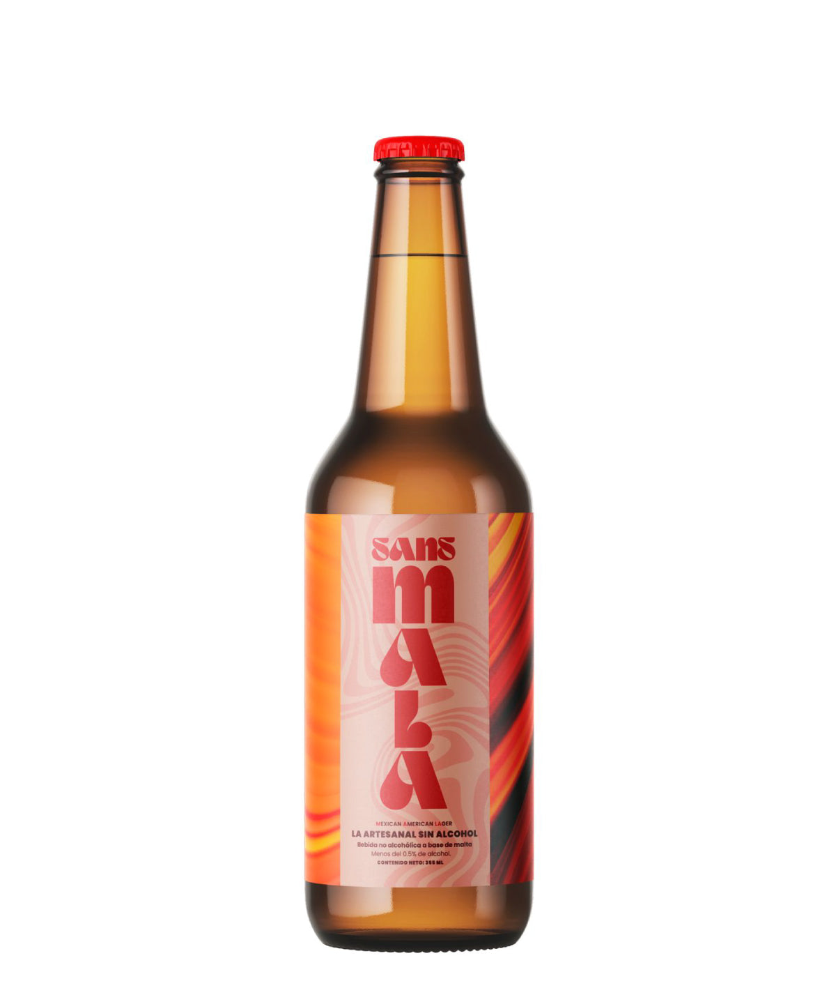 Cerveza Sans Mala Lager Cero 355ml