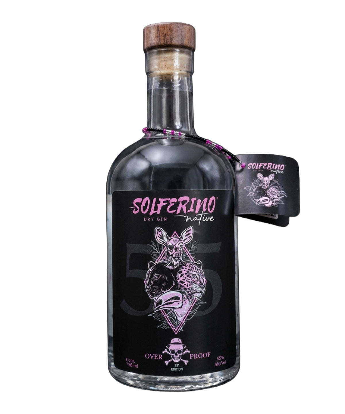 GIN SOLFERINO NATIVE DRY GIN 750ML