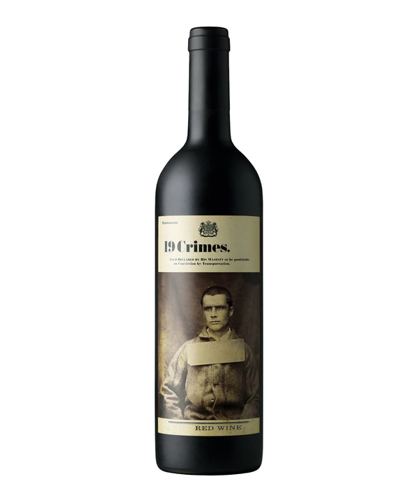 VT T WINES 19 CRIMES SEA RED WINE 750ML