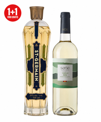 Pack Licor ST Germain 750 ml + Vino Blanco Serie By La Europea Verdejo 750 ml