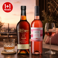 Pack Ron Zacapa Centenario Sistema 23 Solera 750 ml +Vino Rosado Serie By La Europea Tempranillo 750 ml