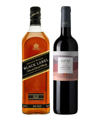 Pack Whisky Johnnie Walker Black Label Blended Scotch 1 L + Vino Tinto Serie By La Europea Tempranillo Duero 750 ml