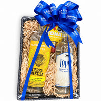 Canasta de Regalo Esencia Mexicana, Tequila y Mezcal