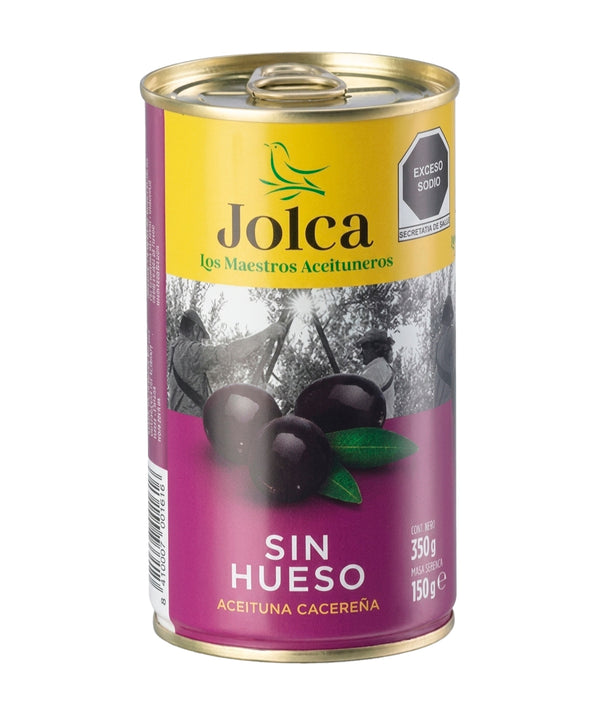 ACEITUNA JOLCA NEGRA DESH LATA 350G