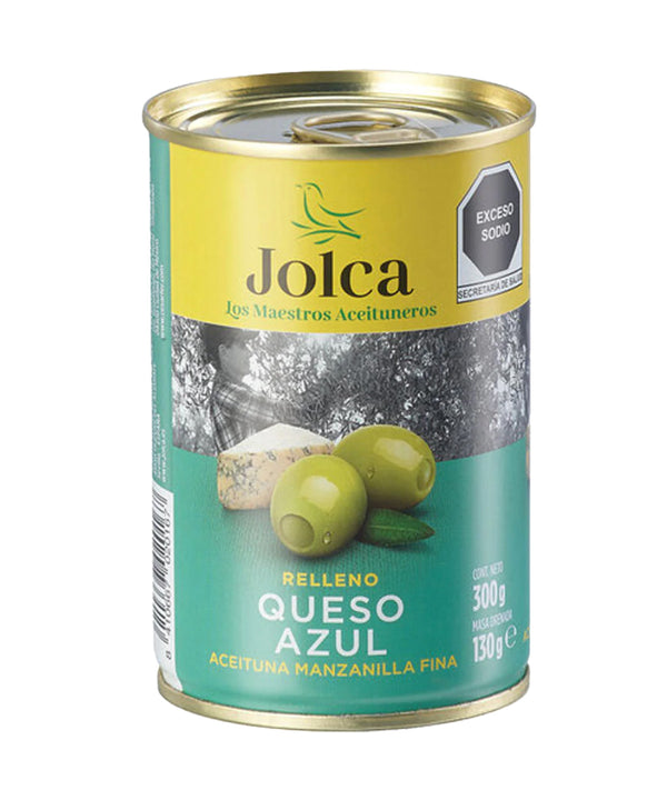 ACEITUNA JOLACA RELLENA QUESO AZUL 300G