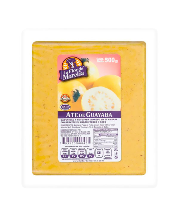 ATE FLOR DE MORELIA GUAYABA 500G