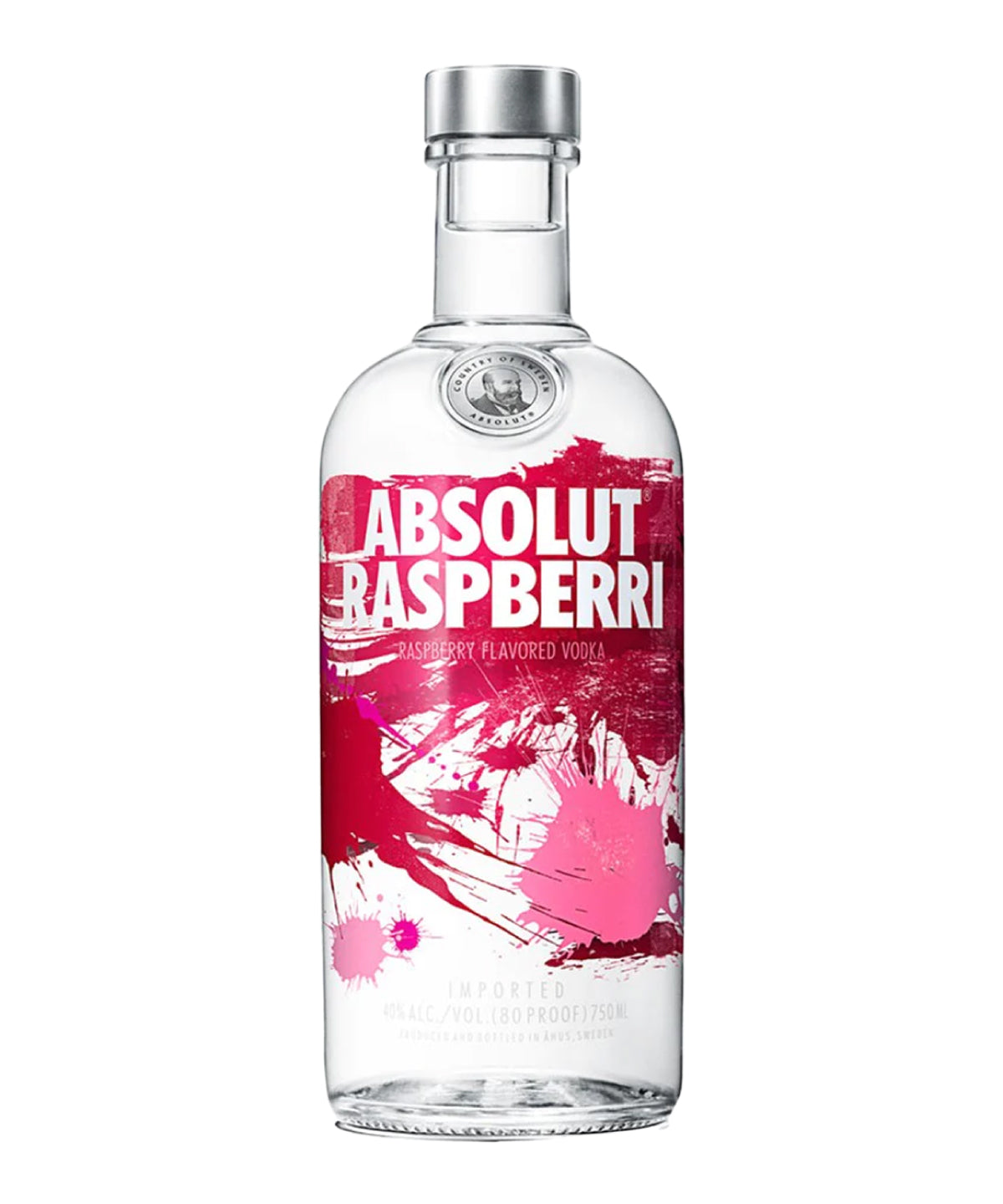 VOD ABSOLUT RASPBERRI 750ML