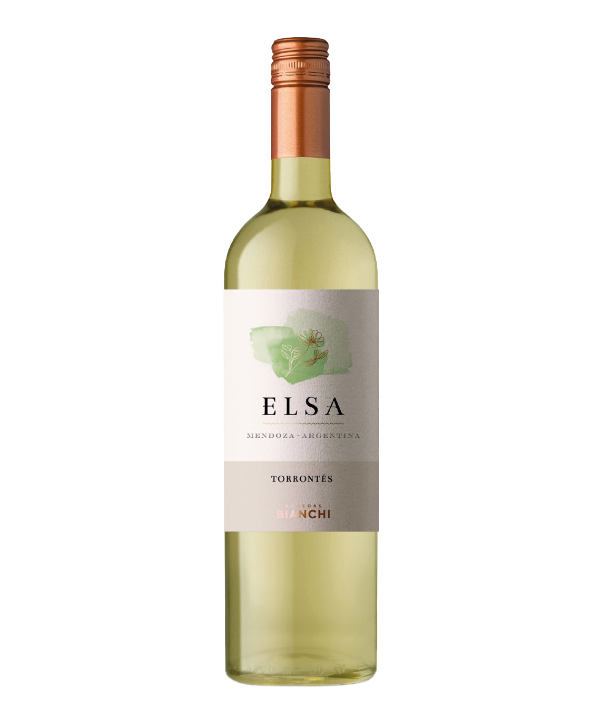 Vino Blanco Elsa Bianchi, Torrontes, 750ml
