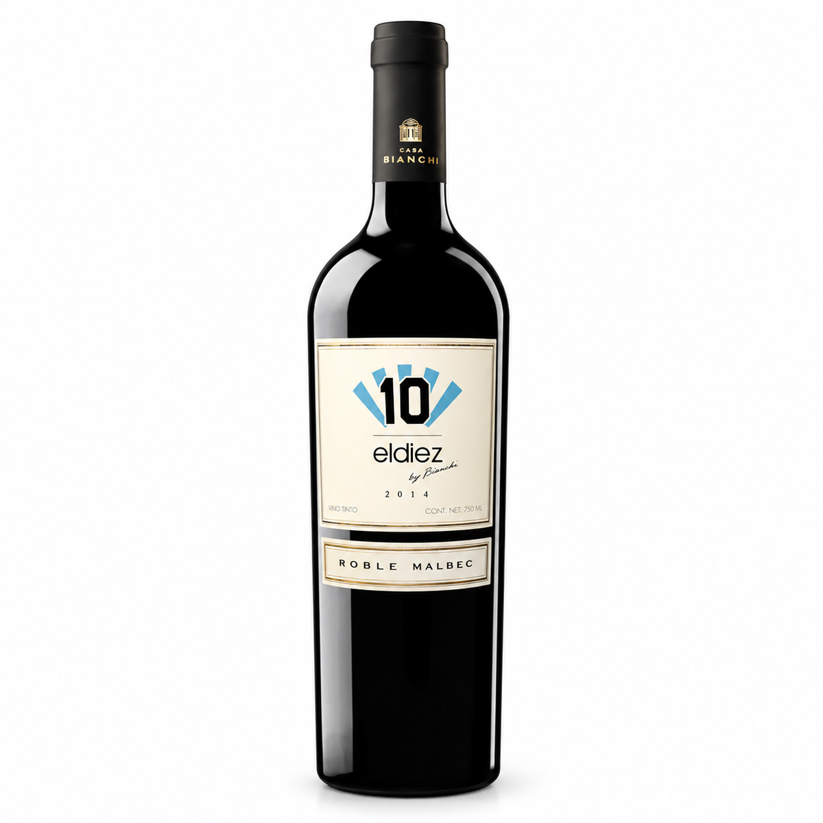 Vino Tinto Bianchi El Diez Roble Malbec 750 ml