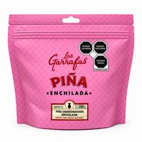 Piña Deshidratada Enchilada Las Garrafas 150g