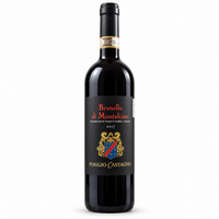 Vino Tinto Poggio Castagno Brunello di Montalcino DOCG 2017 750 ml