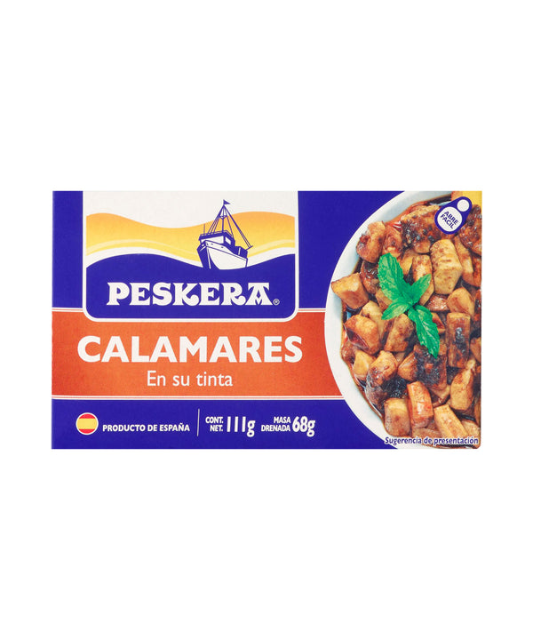 CALAMARES PESKERA EN SU TINTA 111GR