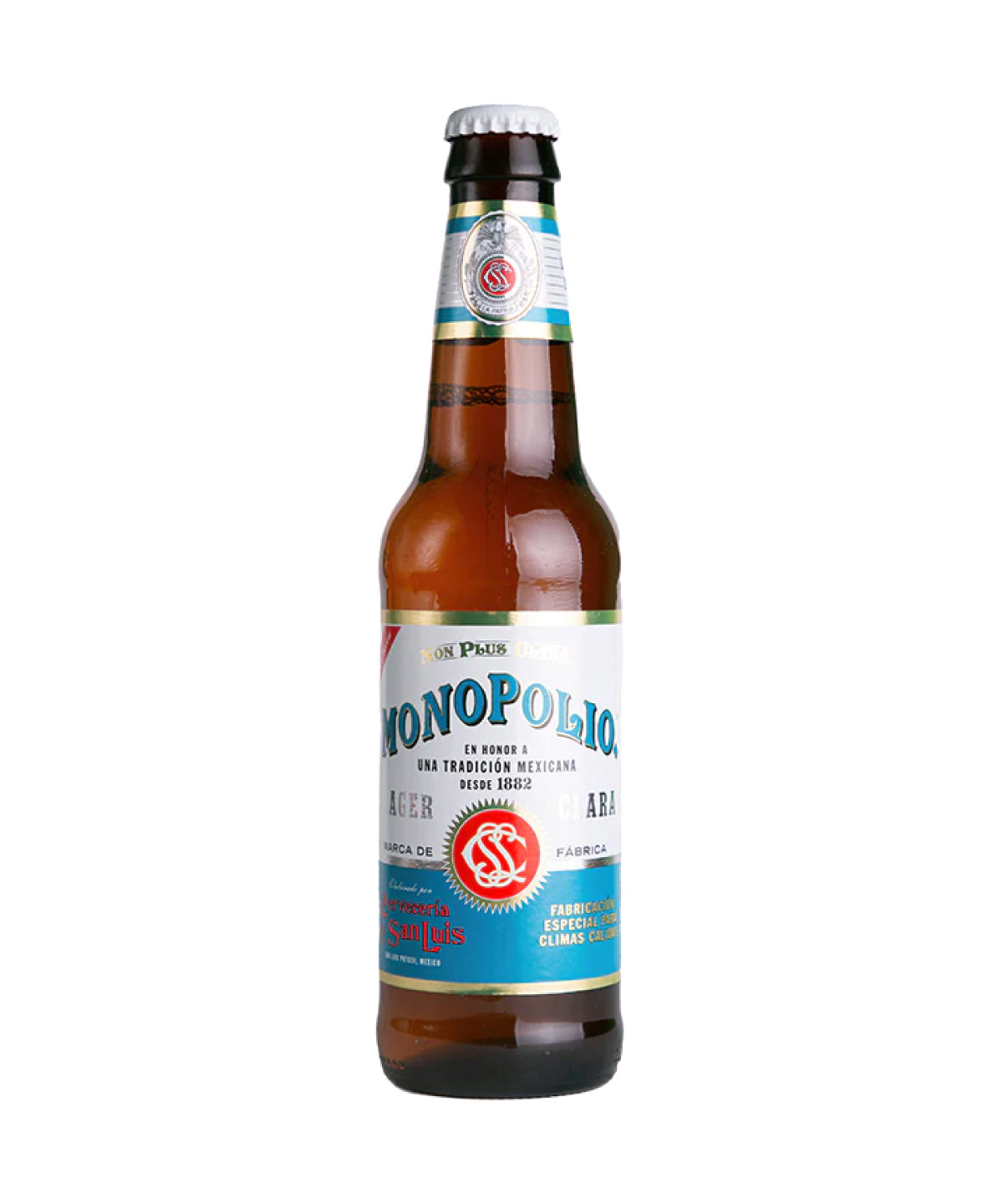 CER MONOPOLIO LAGER CLARA 355ML