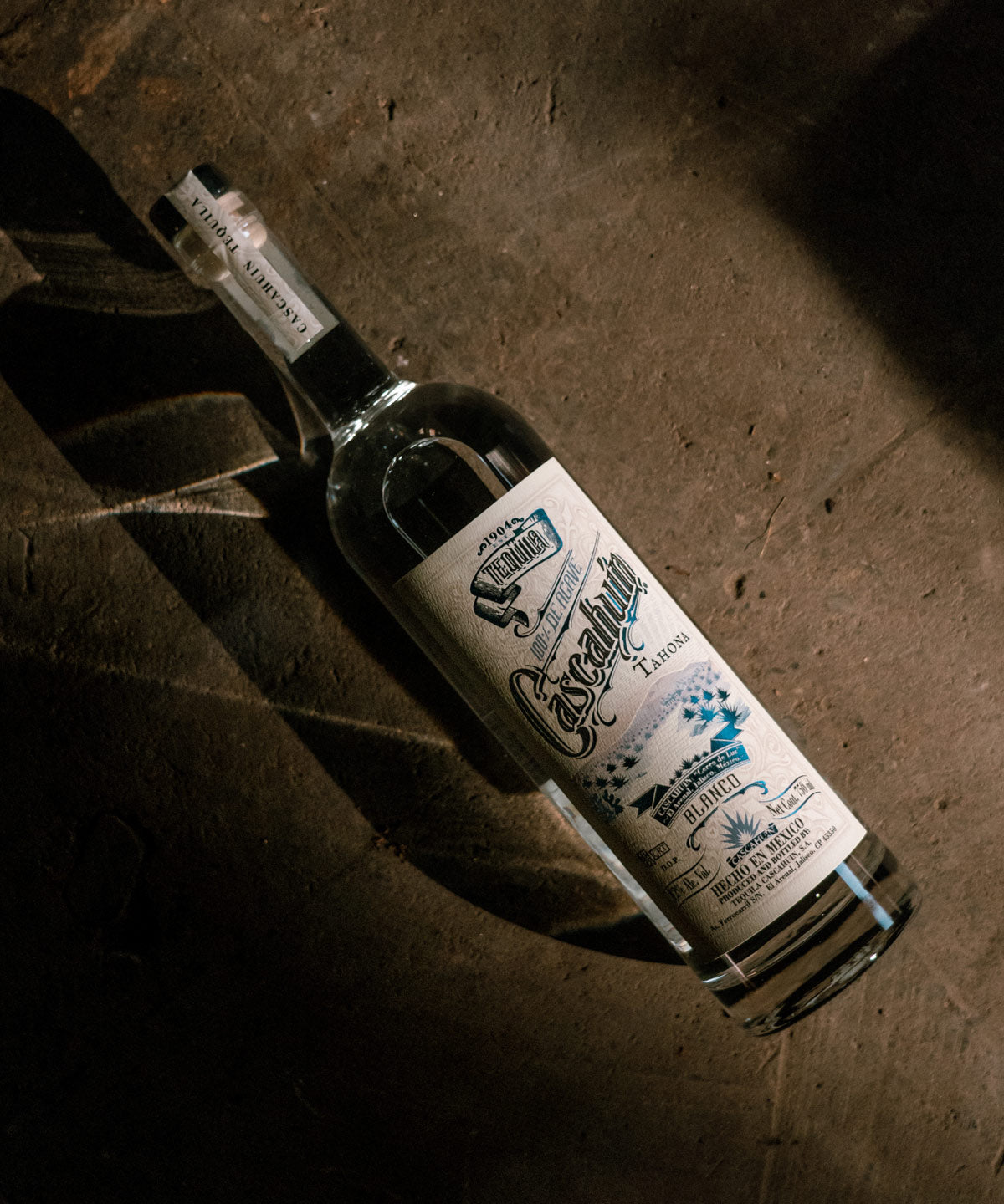 Tequila Cascahuin Tahona Blanco 750 ml