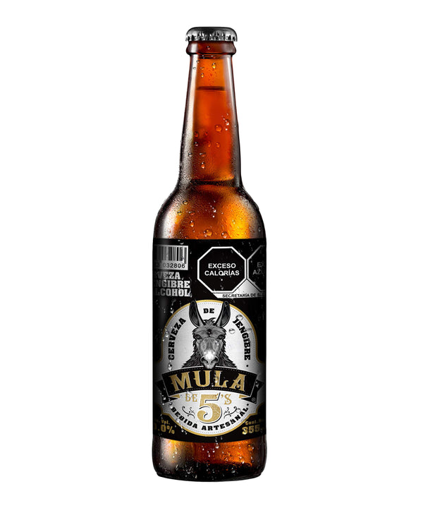 CERVEZA MULA DE CINCOS DE JENGIBRE 355ML