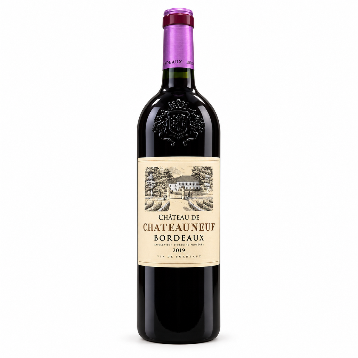 Vino Tinto Château de Châteauneuf Bordeaux 750 ml