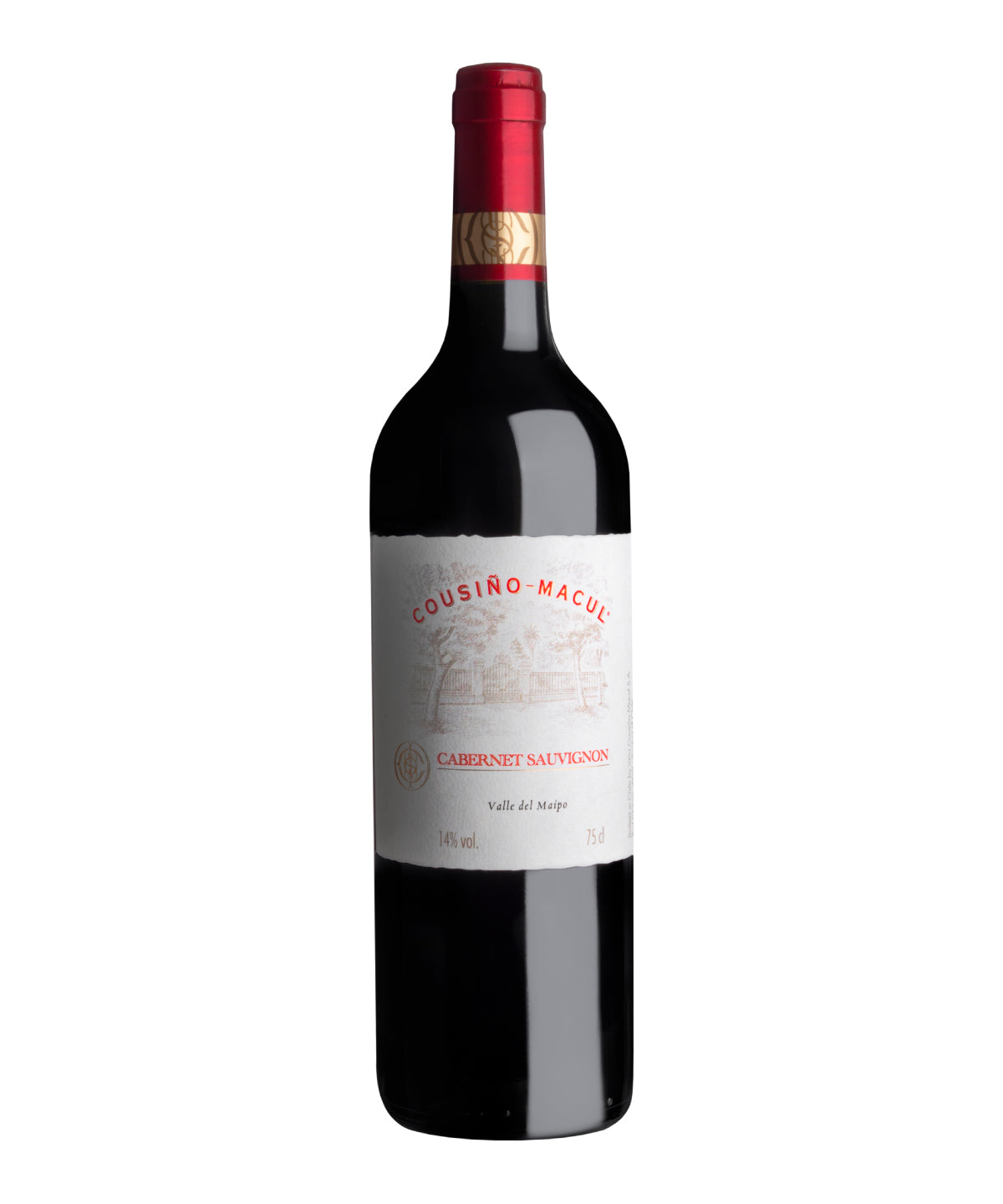 Vino Tinto Cabernet Sauvignon Cousiño Mal 750 ml