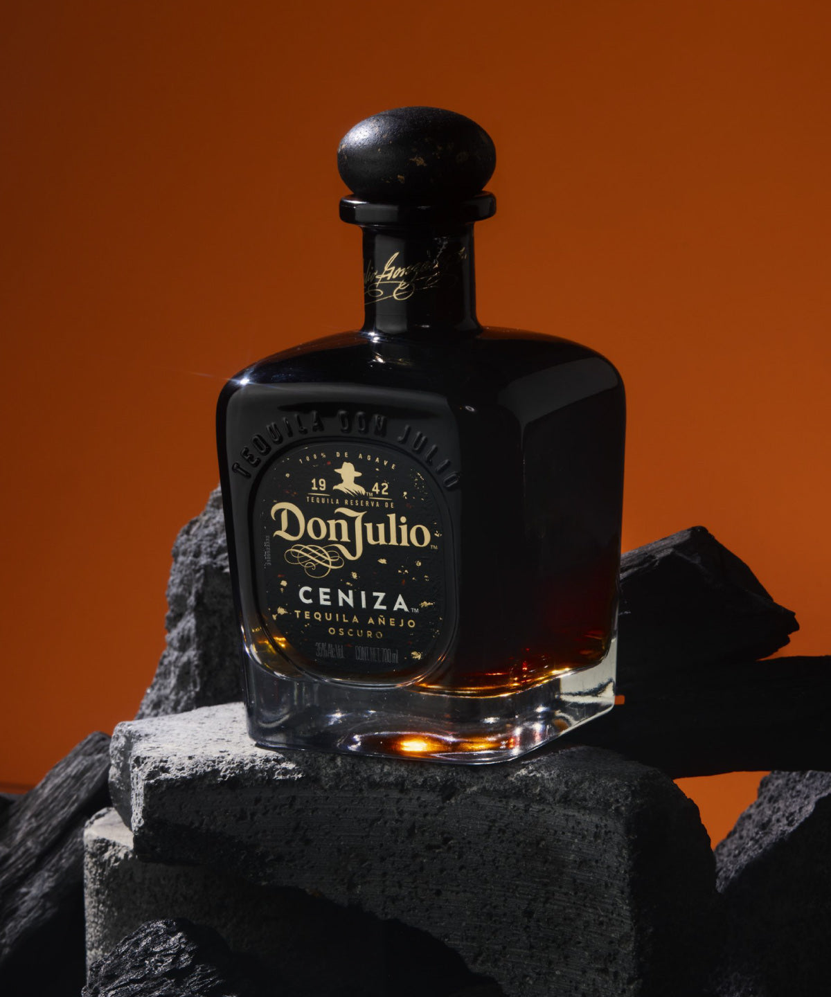 TEQ DON JULIO ANEJO OSCURO CENIZA 700ML