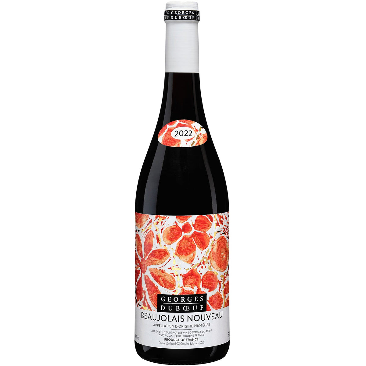 Vino Tinto Georges Duboeuf Beaujolais Nouveau 2022 750 ml