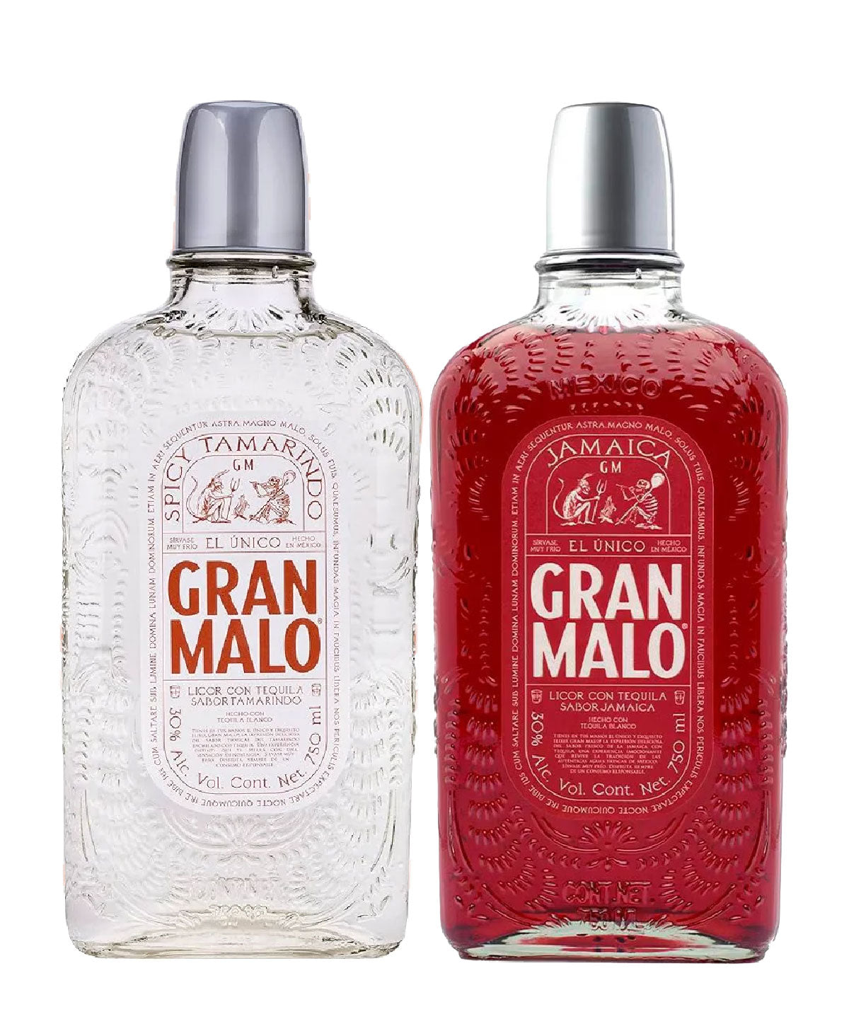 GRAN MALO TAMARINDO 750ML + GRAN MALO JAMAICA 750ML
