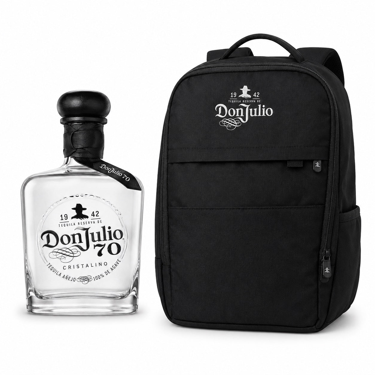 Pack Don Julio 70 Cristalino 700 ml con Mochila