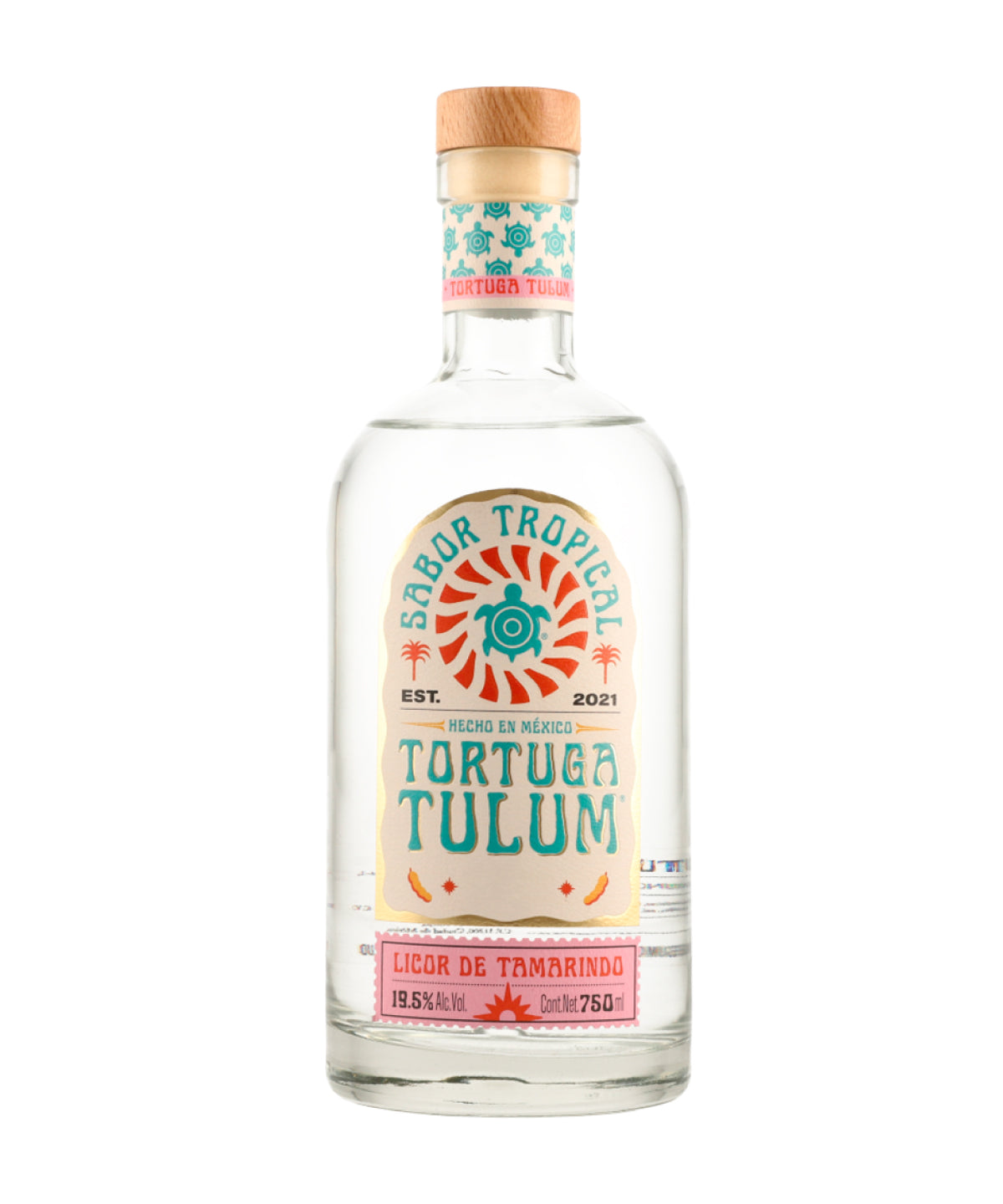 Tortuga Tulum Licor de Tamarindo Las Garrafas 750 ml