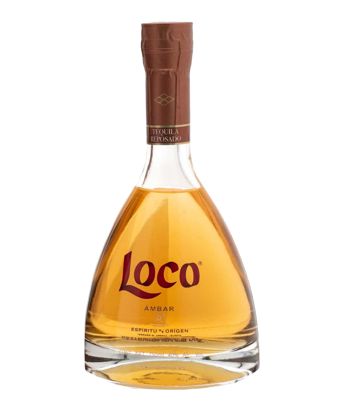 Tequila Loco Ambar Reposado 750 ml