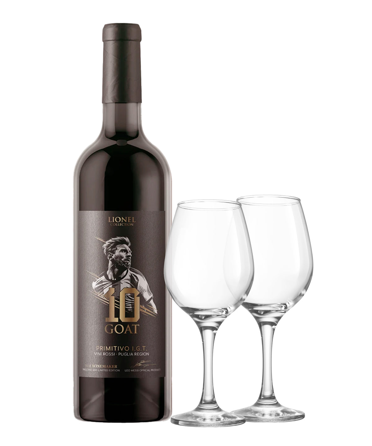 Vino Tinto GOAT 10 Primitivo IGT 750 ml