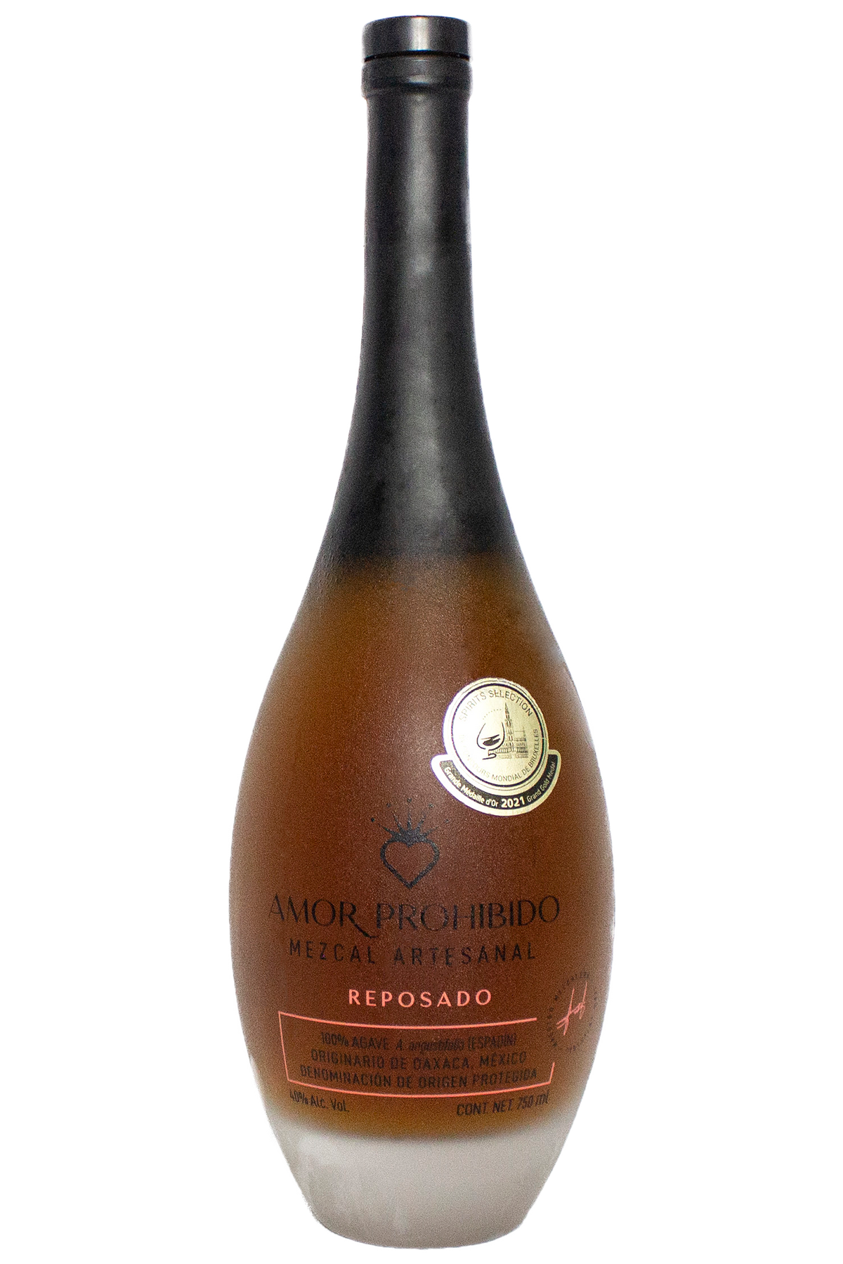 Mezcal Artesanal Amor Prohibido Reposado 750 ml