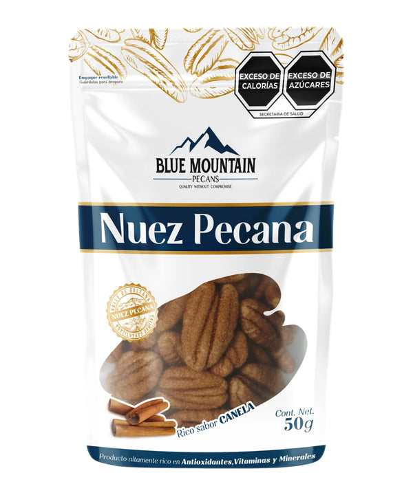 NUEZ PECANA BM CANELA 50G