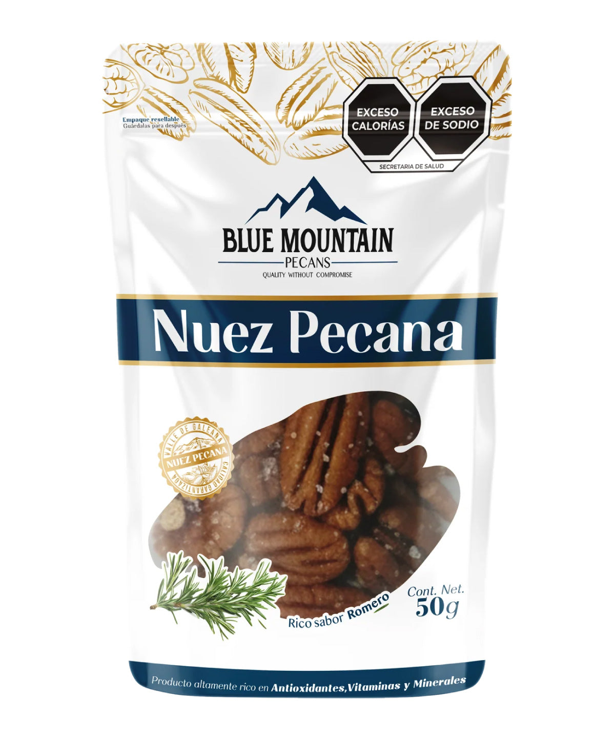 NUEZ PECANA BM ROMERO 50G