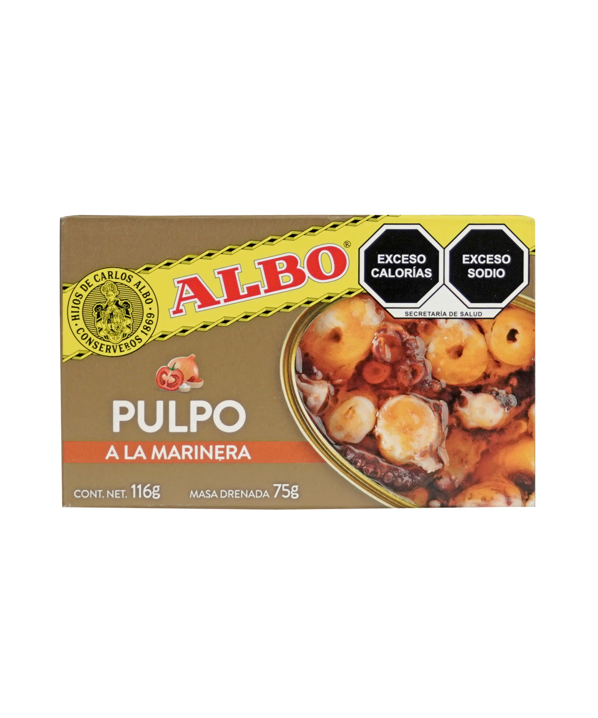 PULPO A LA MARINERA ALBO 116G