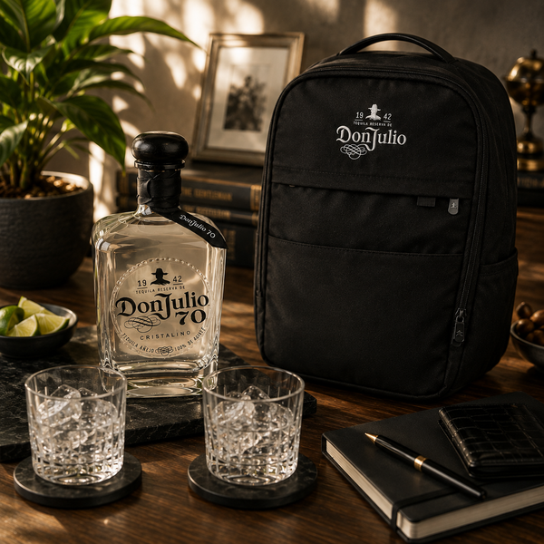 Pack Don Julio 70 Cristalino 700 ml con Mochila