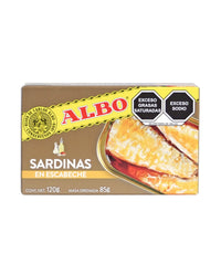 SARDINAS EN ESCABECHE ALBO 120G