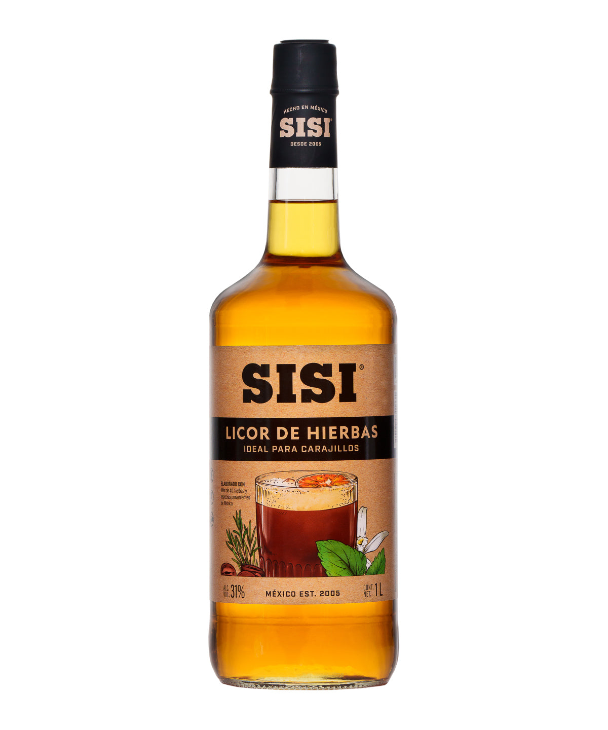 Licor de Hierbas para Carajillo Sisi - 1lt