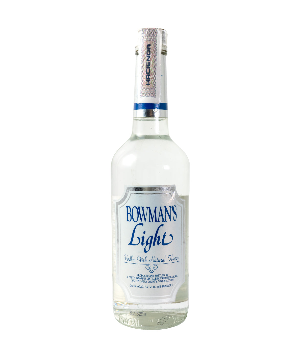 VOD BOWMAN'S LIGHT 750ML