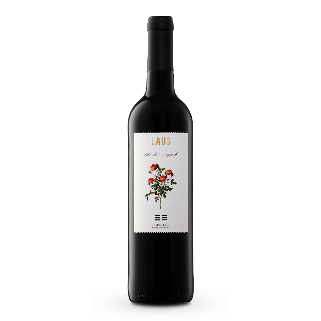 Vino Tinto Laus Joven Merlot Syrah 750 ml