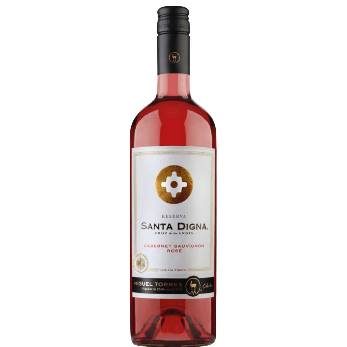 Vino Rosado Santa Digna Cabernet Sauvignon de Miguel Torres 750 ml