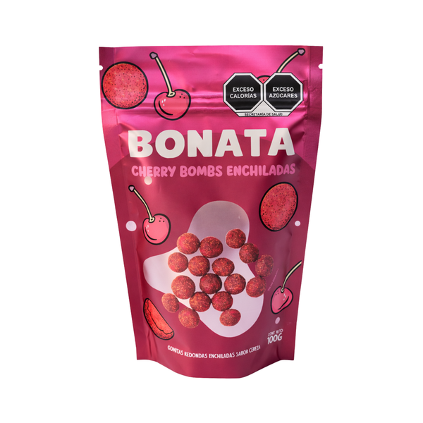 GOMITAS BONATA CHERRY BOMBS ENCHIL 100G